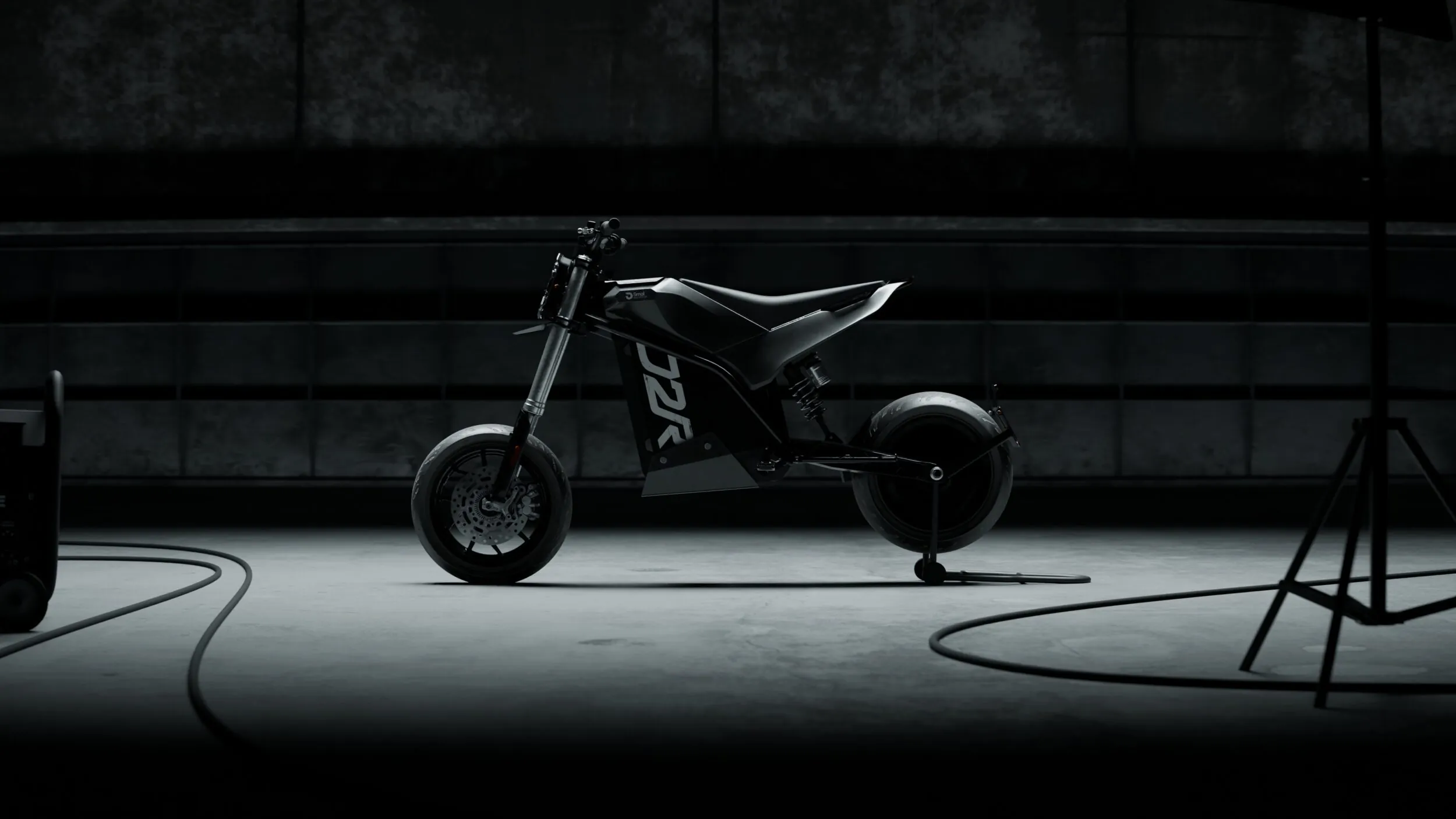 J2R Smol moto électrique - profil droit design épuré