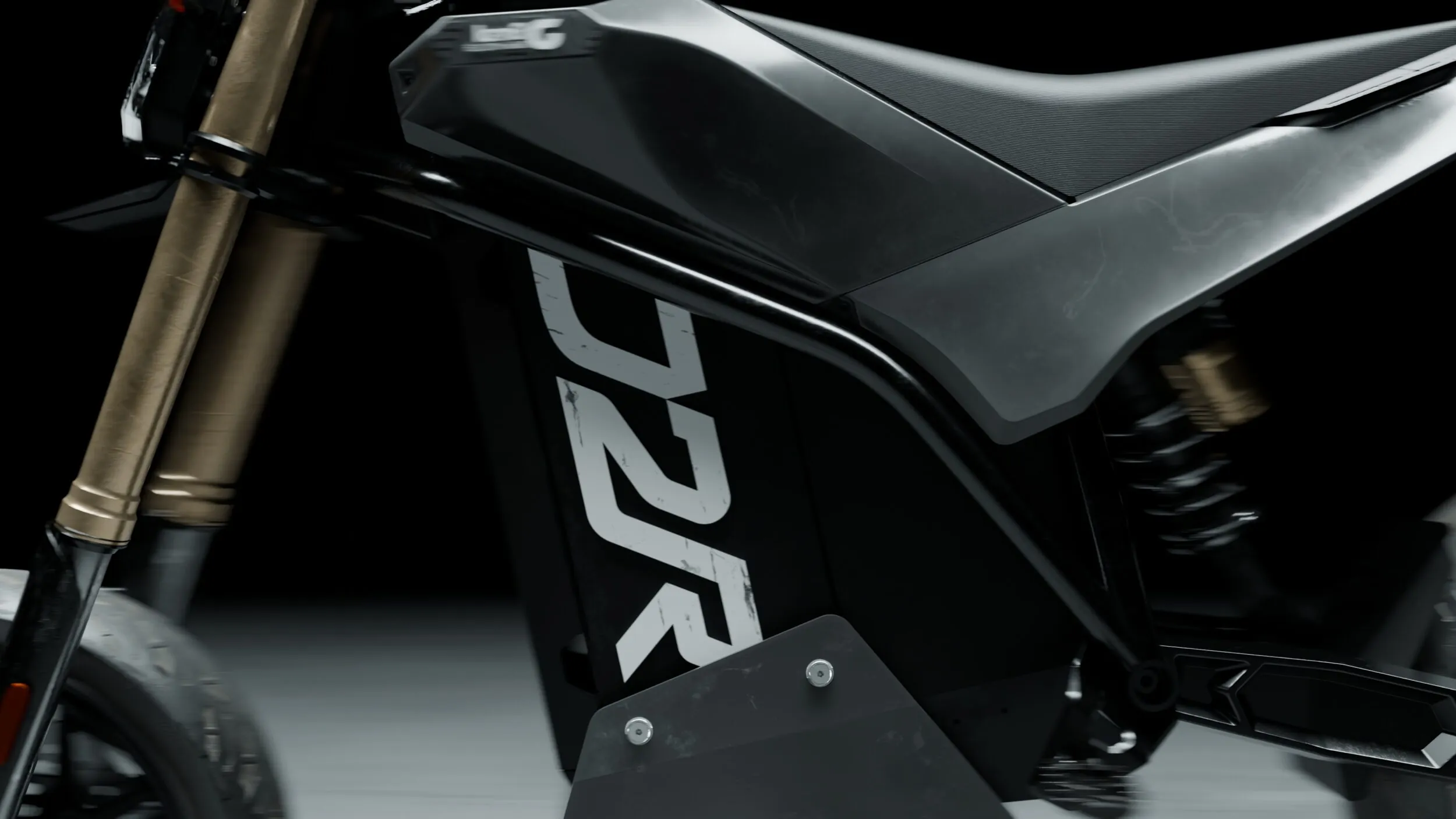 J2R Smol profil droit – moto electrique légère française